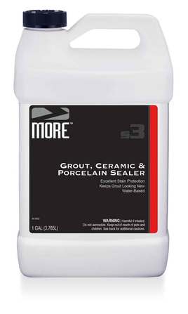 One gallon container of MORE Grout and Porcelain Sealer
